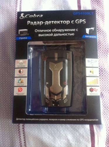 Продам недорого Антирадар Cobra GPS4100CT