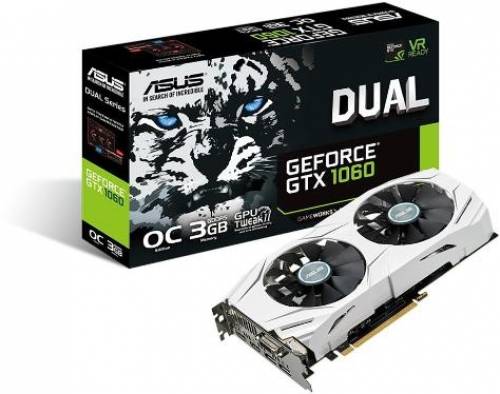 Видеоадаптер pci-e Asus dual-gtx1060-O3G