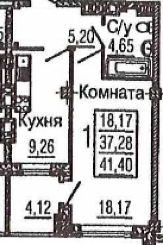 1 к.кв. ЗЖМ  Левенцовка   г. Ростов-на-Дону.