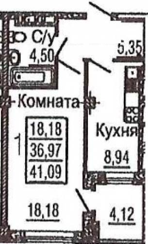 1к.кв.  Левенцовка  г. Ростов-на-Дону.