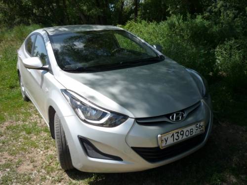  › Модель ­ Hyundai Elantra