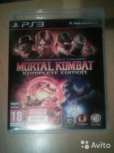 Mortal Combat IX для PS3.