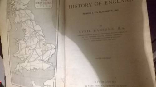 Антикварная редкая книга об истории Англии