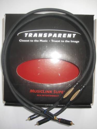 Кабель межблочный Transparent Musiklink Super RCA 1 м.